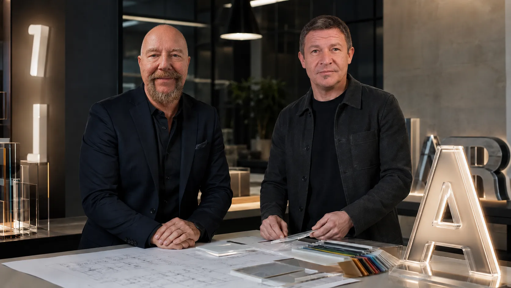 Harald de Vries und Andreas Szak
