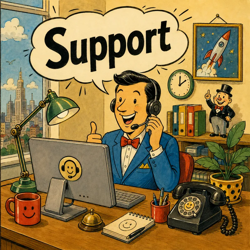 Support für die Webinaranmeldung